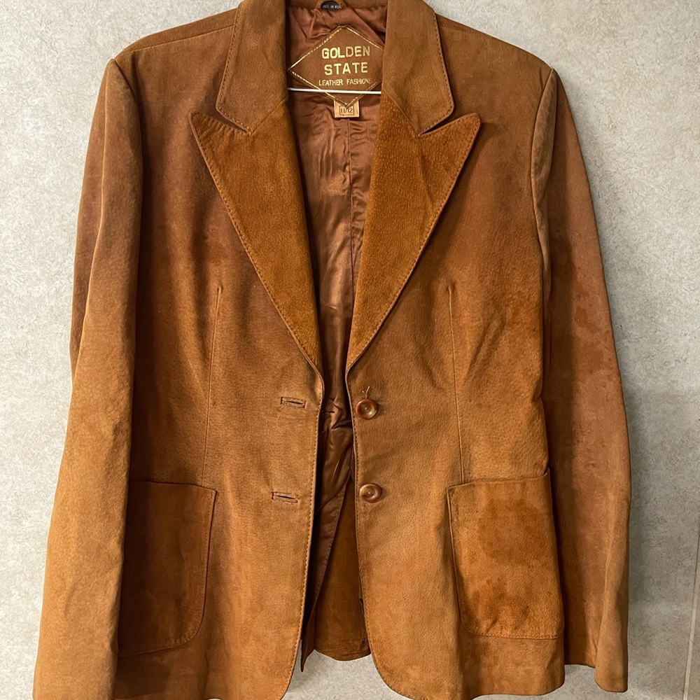 Vintage 70s Golden State Leather Jacket 11/12 EVC